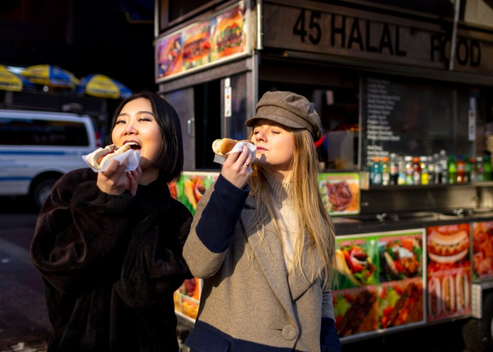chinatown hawker leftovers consumption